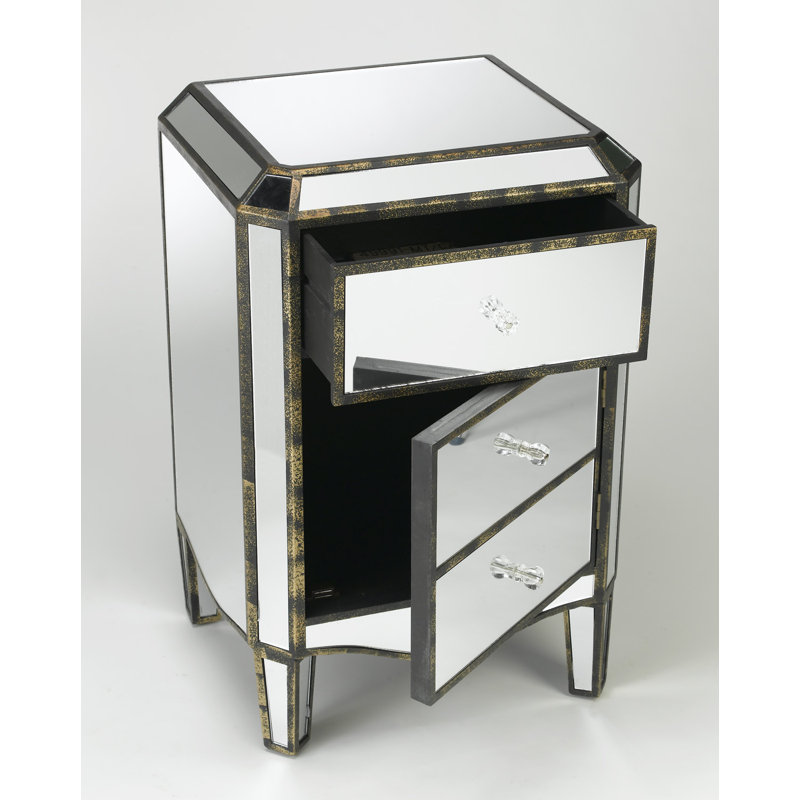 Commode d'appoint 3 tiroirs Alizeh