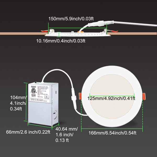 Dimensions du produit