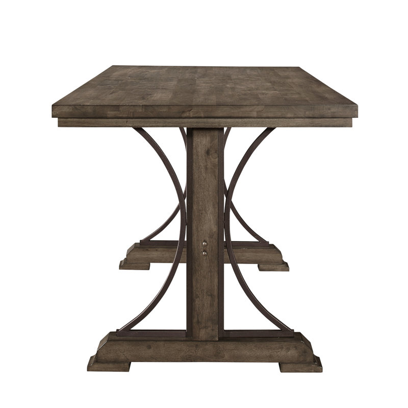 7Pc Counter Height Dining Set Rustic