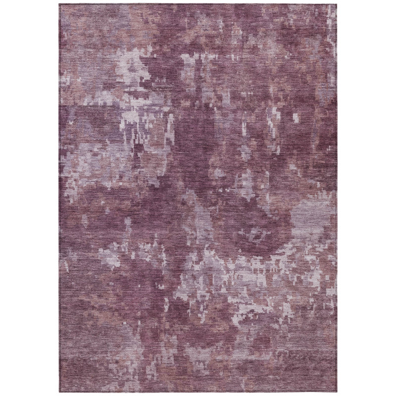 Machine Washable Indoor/Outdoor Chantille ACN2361 Casual Rug, Rectangle 2'6" x 3'10"