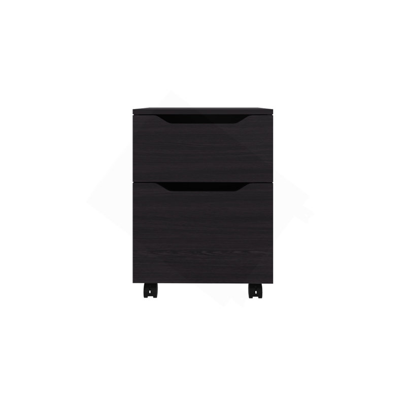 Ovid Nightstand, Bedroom, Black