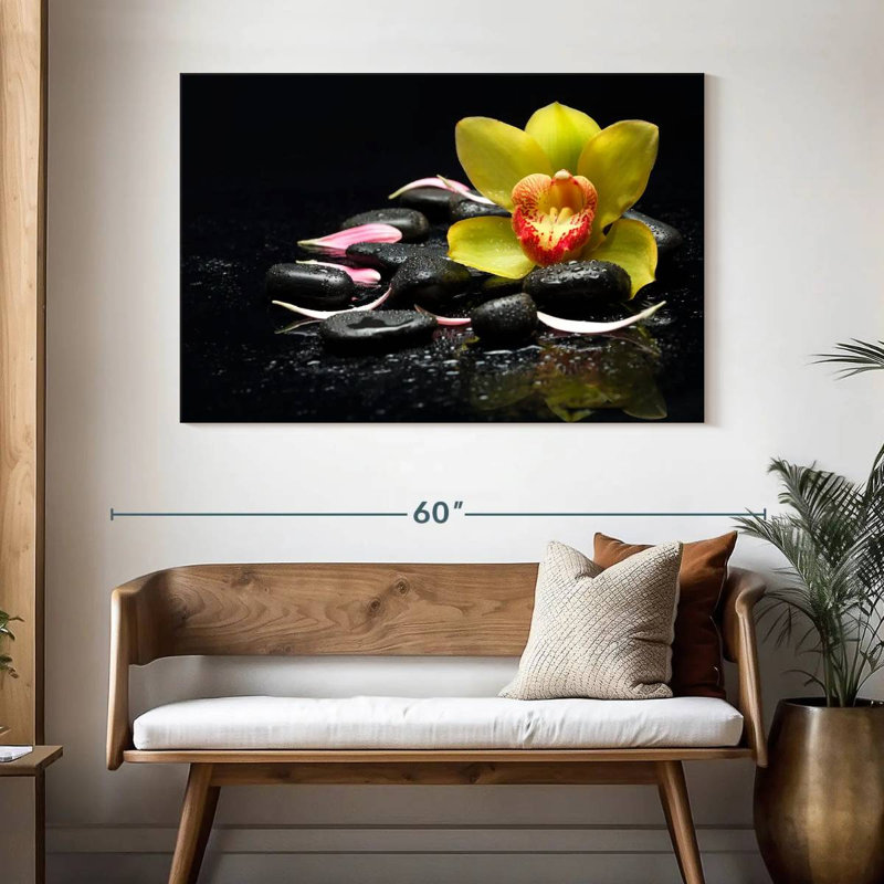 Harnek Orchid Spa Stones, 32" H x 48" W