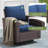 Outdoor Hand-Woven Wicker Patio Swivel Chair-1319319477-1319319482