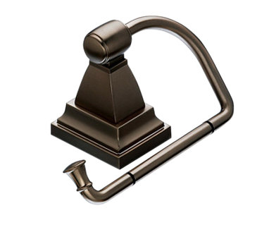 Stratton Bath  Wall Mounted Toilet Paper Holder, Brushed Bronze