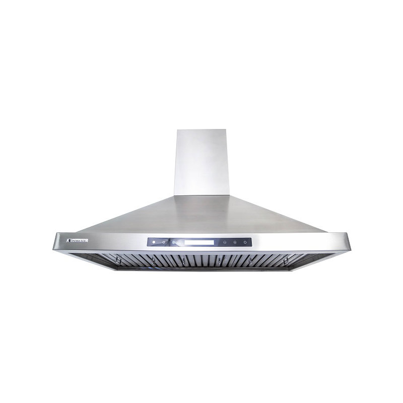 Hotte murale 42 "en acier inoxydable avec conduit Pro-X 900 CFM avec télécommande incluse
