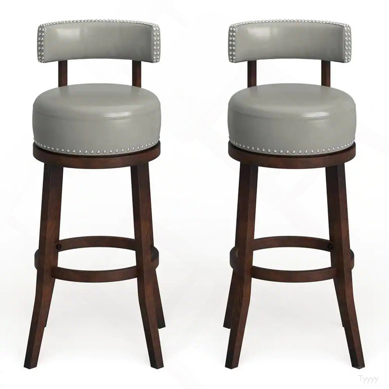 Ensemble de 2 tabourets pivotants 30 po Sherley