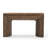 Wood Strips Console Table Natural H 35.5" & L 59" - Natural