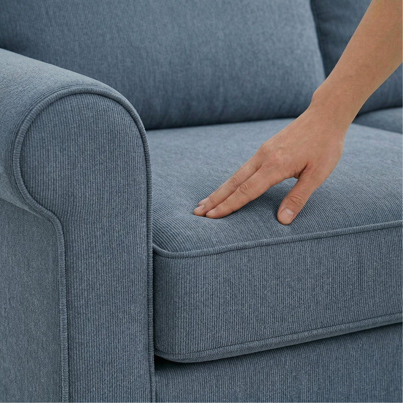 Canapé modulaire Irlanda - fabriqué aux États-Unis, options de tissus sur mesure, meubles modulaires en L en gros - Leslie Peacock - Tissu