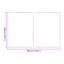 Couvre-plante Vidaxl transparent et noir-116118535-116118536
