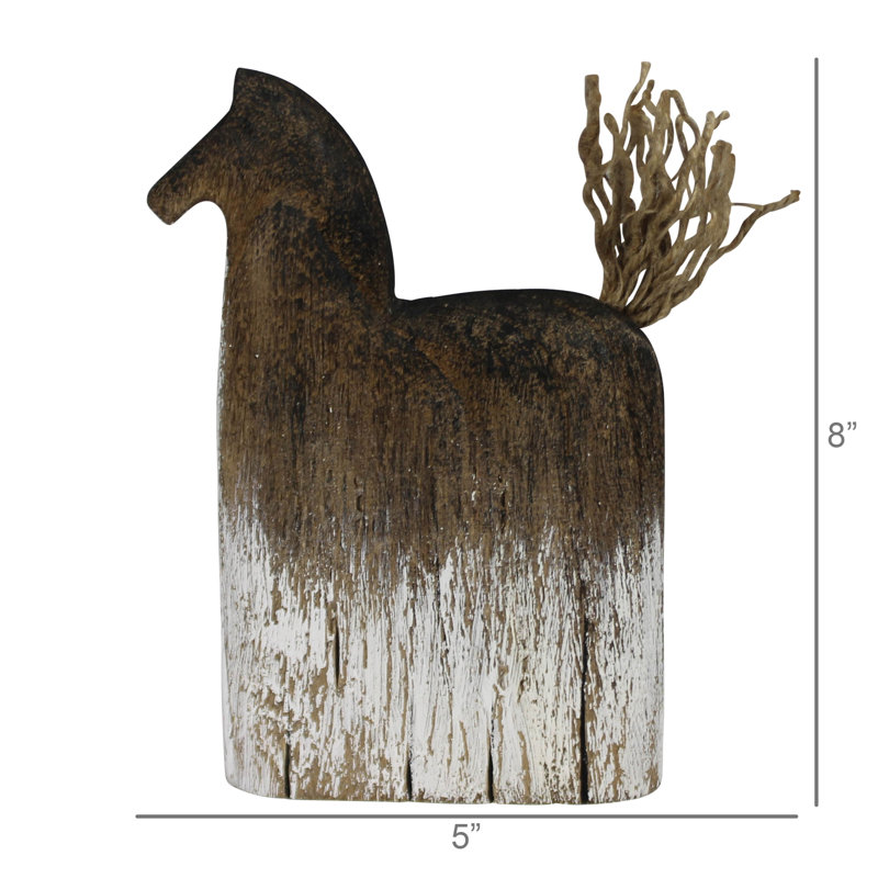 Cheval, bois