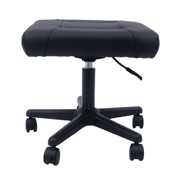 Mount-It! Adjustable Ergonomic Foot Rest - Black