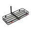 Porte-bagages d'attelage pliable 500 lb avec filet