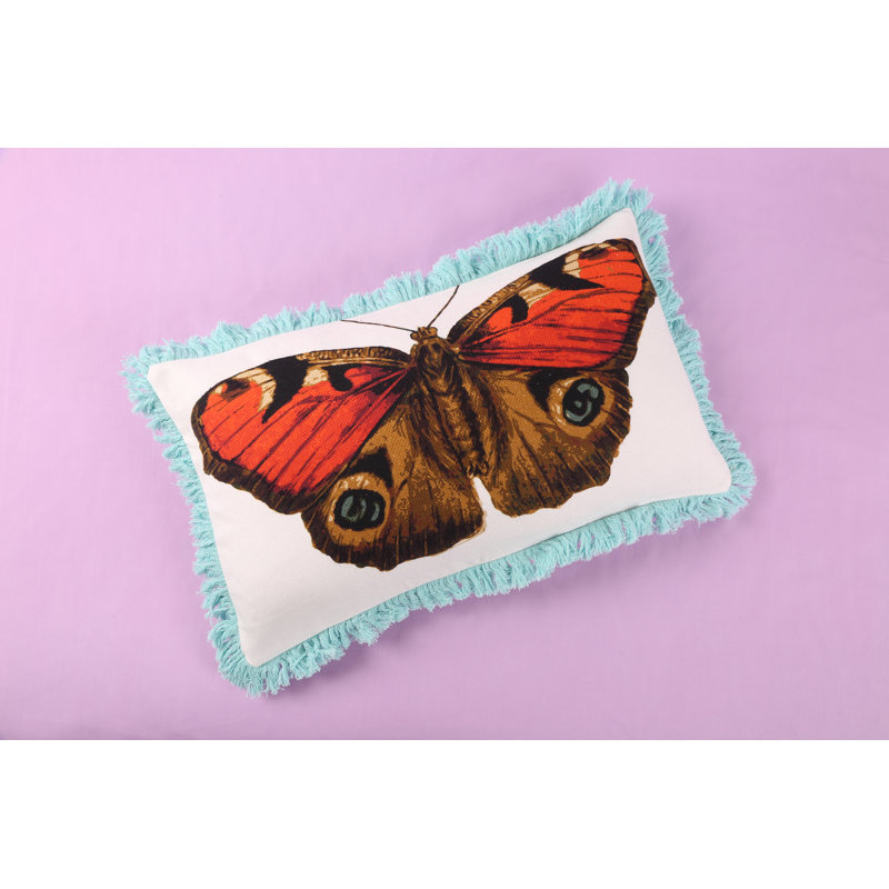 Housse de coussin rectangulaire en coton Metamorphosis