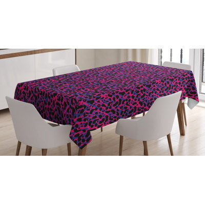 Jungle Animal Print Tablecloth