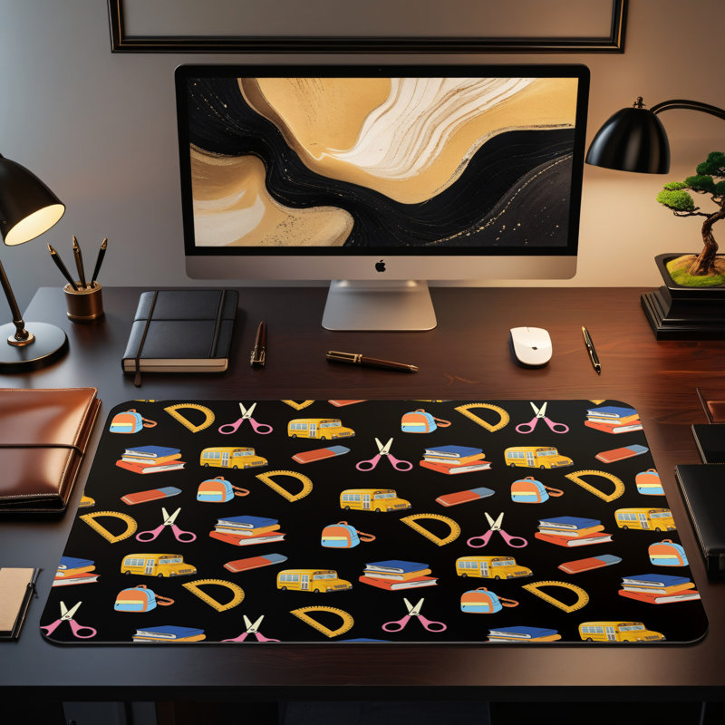 Polyester Desk Pad, 23.6x13.8