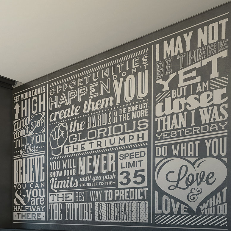 Clyman Graphics Wall Mural