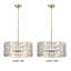 Lustre tambour 20 lumières Panra-734443298