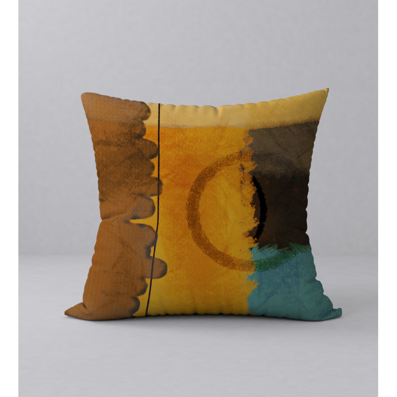 Reversible Throw Pillow, 18" x 18"