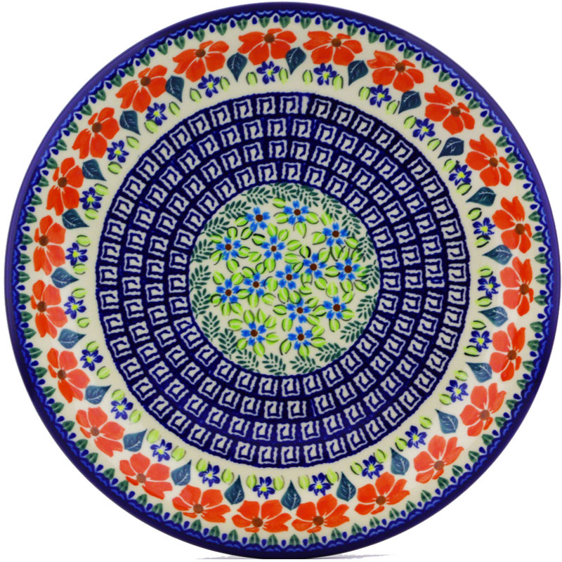 Polish Pottery 11" Dinner Plate