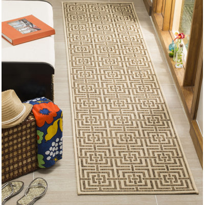 Gowanus Performance Geometric Indoor/Outdoor Area Rug