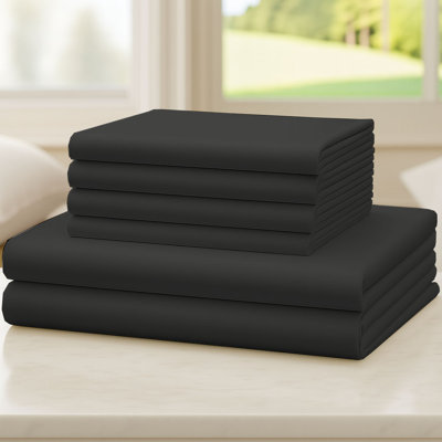 6-Piece Soft Microfiber Sheet Set
