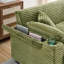 Canapé-lit extensible multifonctionnel en velours côtelé de 80 pouces avec porte-gobelet adapté au salon-1919101453