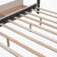 Lit plateforme tapissier avec 2 tiroirs et 1 lit gigogne très grand-602709484
