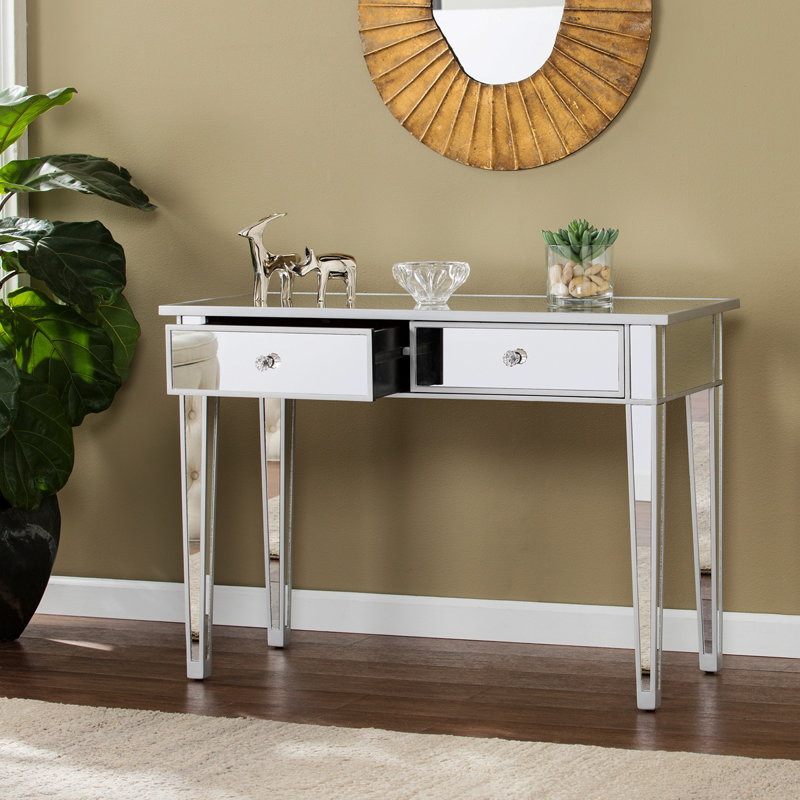 Console à miroir à 2 tiroirs Mirage
