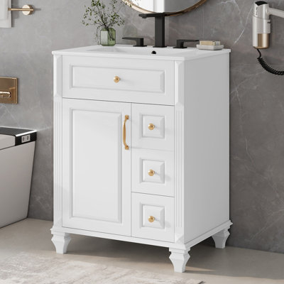 24 Inch Bathroom Vanity With Sink