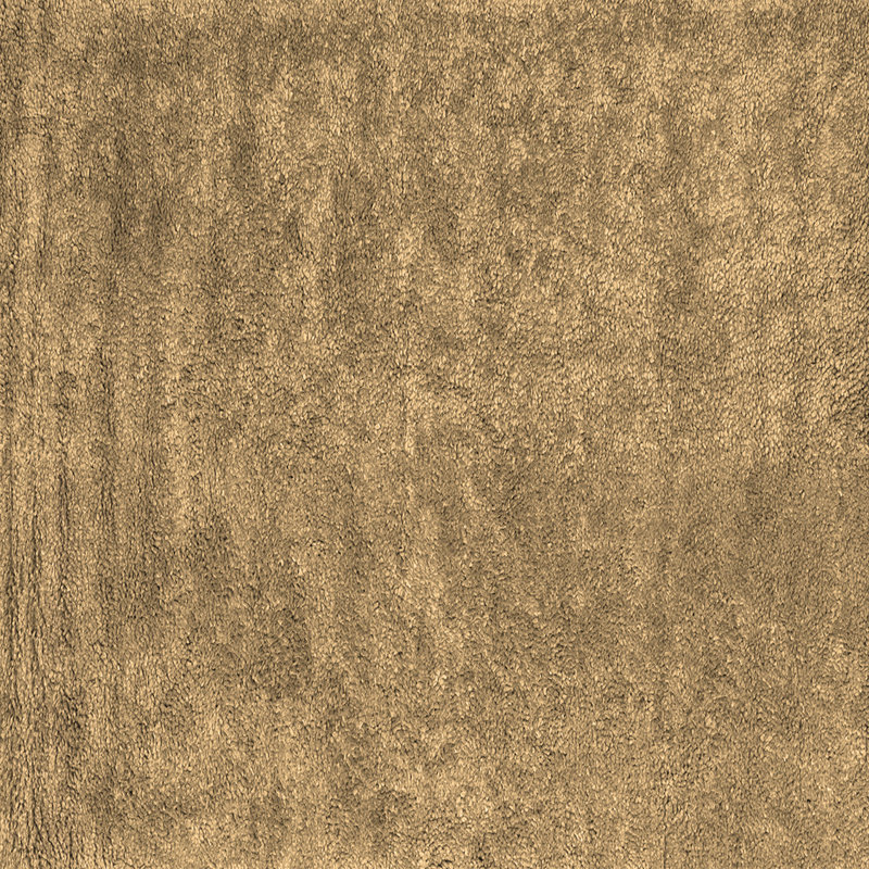 Tapis contemporains brun lavable à la machine 2732, Carré 8 pi