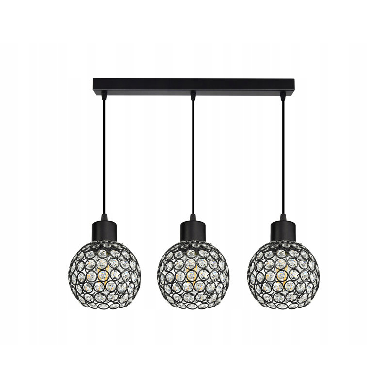 Dantzler 3 - Light Kitchen Island Globe Pendant