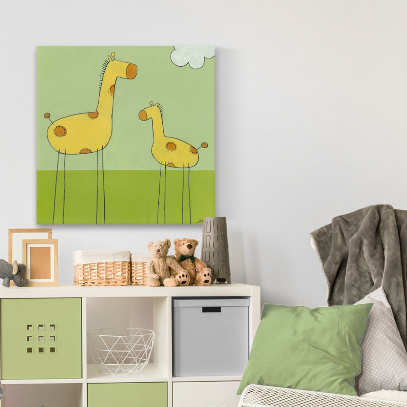 «Parmley Leg Giraffe I», reproduction sur toile tendue, H 40 po x l 40 po x P 1,5 po