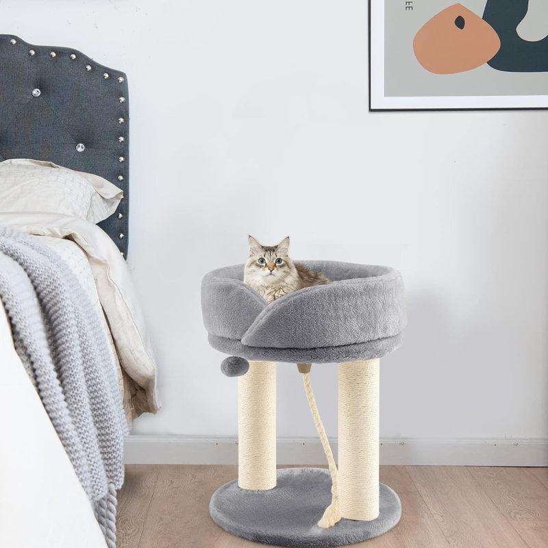 Tifton Cat Perch, Grey