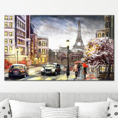 «Paris», reproduction sur toile