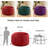 Memory Foam Filled Bean Bag Chair with Soft Removeable Cover-147210257-136237022