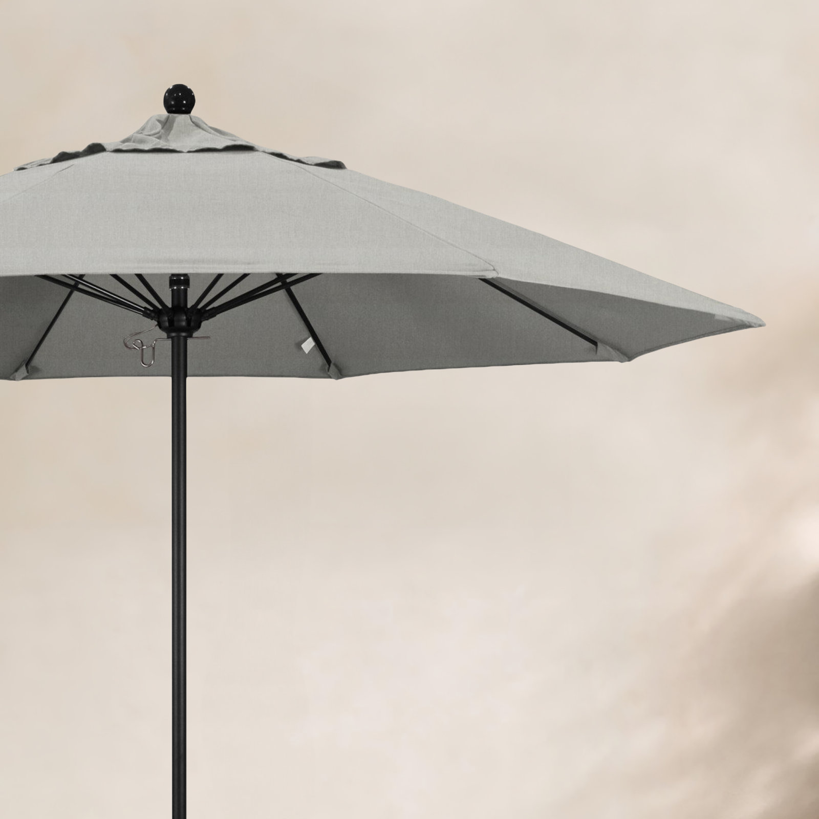 Maria 9' Sunbrella® Umbrella, Canvas Granite Sunbrella® Canvas