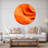 Orange Upper Antelope Canyon - Modern wall clock-2020407949