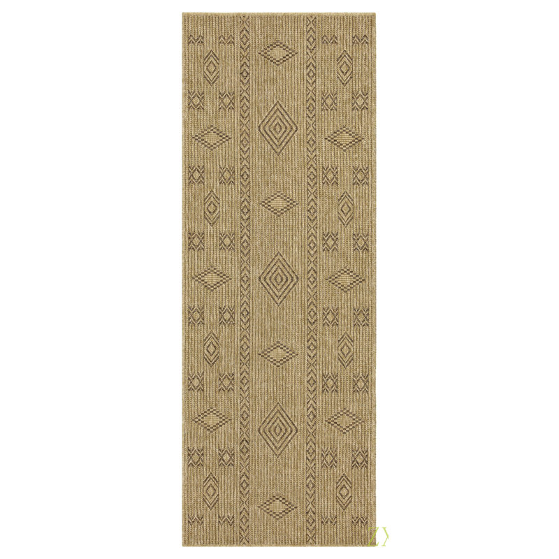 Terre 10 po X 10 pi 3 po Tapis intérieur / extérieur, Rectangle 7 pi 10 po x 10 pi 3 po