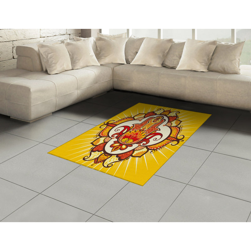 Gearld Hand Woven Area Rug, Rectangle 120 x 180cm