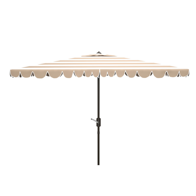 Parasol de marché rectangulaire 6,5 pi x 10 pi Cali, Beige