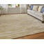 Eastfield Abstract Area Rug in Brown/Gold/Ivory-1639026469