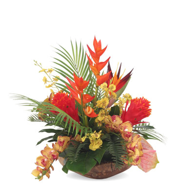 Silk Mixed Arrangement in Pot