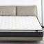 Matelas hybride 10 po dans une boîte, coussin de lit à plateau-coussin avec design respirant et hypoallergénique, ferme moyen pour un soutien lombaire-2124953883