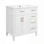 30"Bathroom Vanity with Ceramic Sink-1945612560