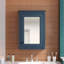Armoire de salle de bain murale moderne avec tablette réglable