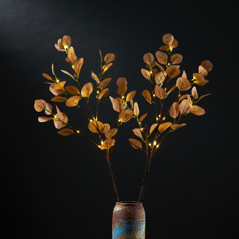30'' LED Lighted Trees & Branches, Yellow
