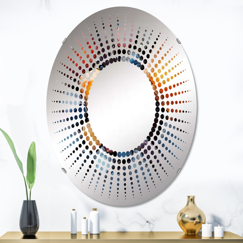 Miroir décoratif angélite Angelite, 35,4 po x 23,6 po