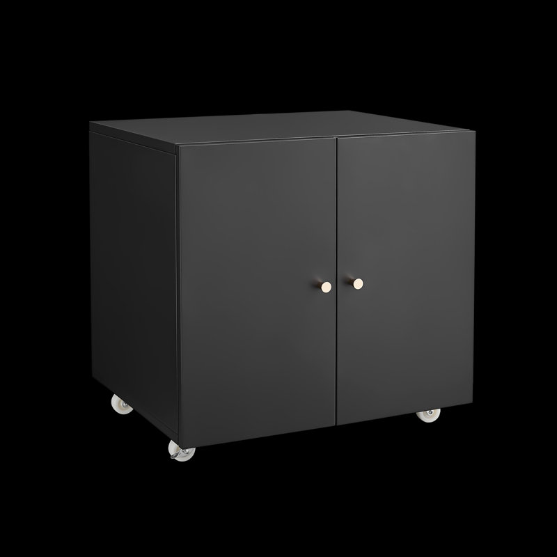 Classeur mobile avec roulettes, classeur avec tablette de rangement pour bureau