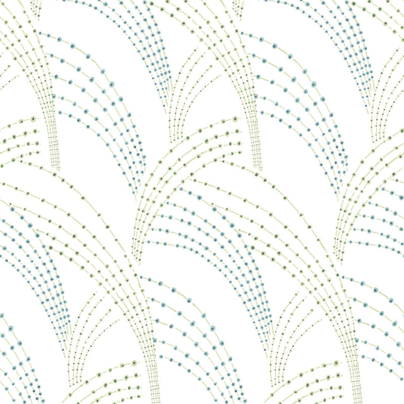 Sea Grass - Wallpaper, White, Faux Grasscloth
