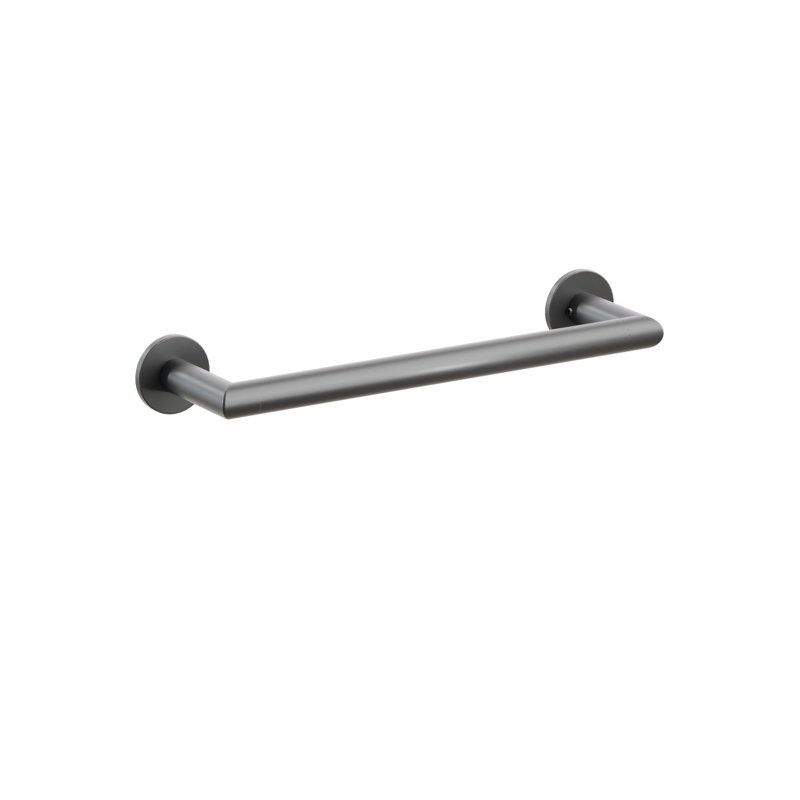 Porte-serviettes Emtek Modern Tubular Brass, Bronze frotté à l'huile, H 2 po x l 14 po x P 3,25 po